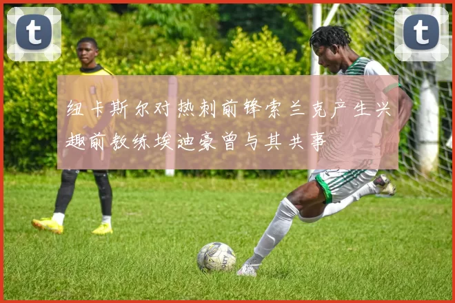 纽卡斯尔对热刺前锋索兰克产生兴趣前教练埃迪豪曾与其共事