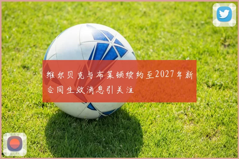 维尔贝克与布莱顿续约至2027年新合同生效消息引关注